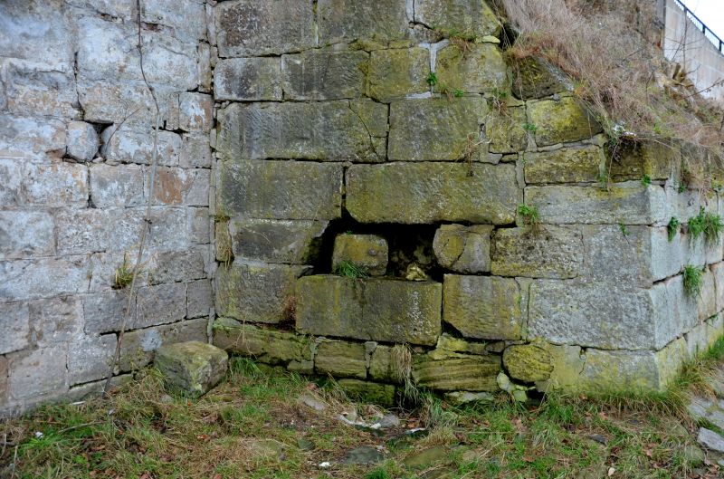 Damaged Retaining Wall