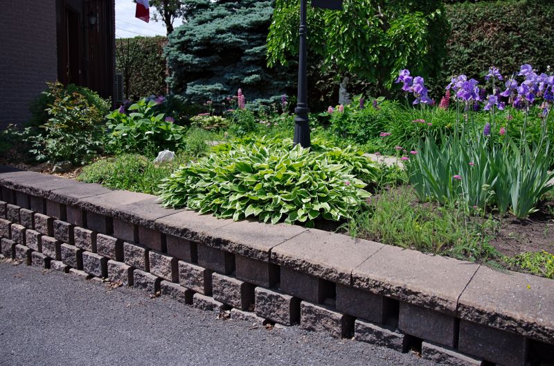 Repaired Retaining Wall