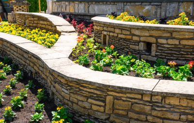Retaining Walls Can Be Used as a Design Element To Improve The Look of Your Property